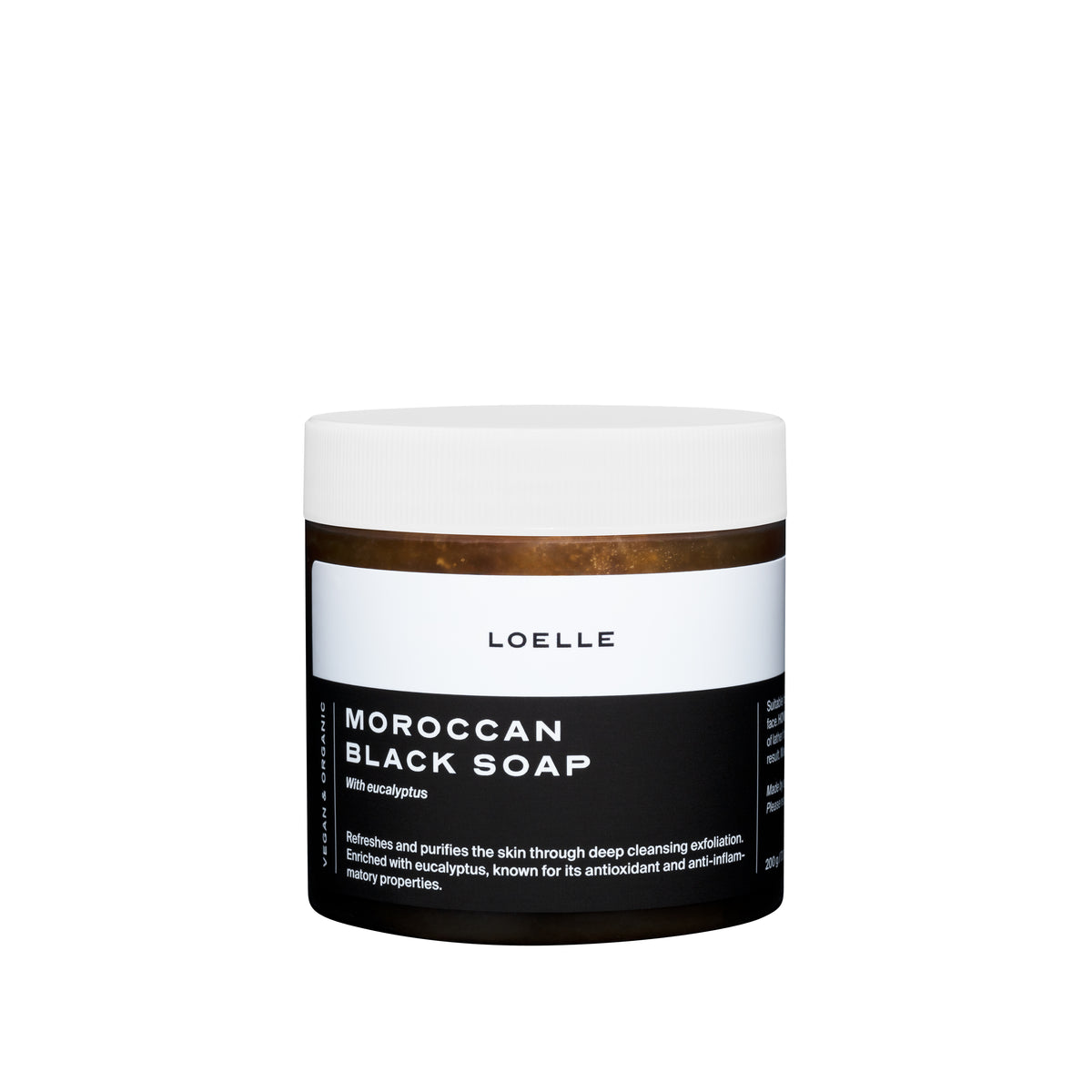 2 x Moroccan Black Soap Paste - Loelle