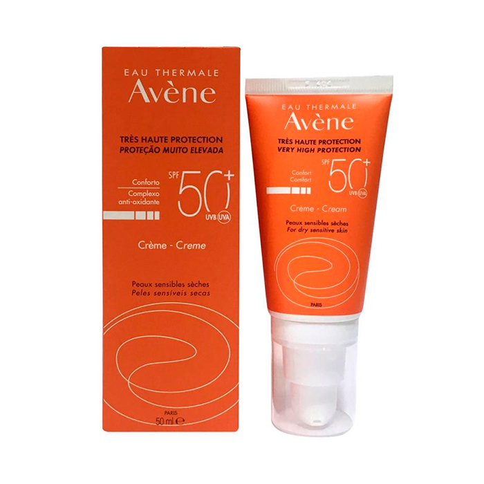Face Sunscreen SPF50+ Dry Sensitive Skin - Avéne
