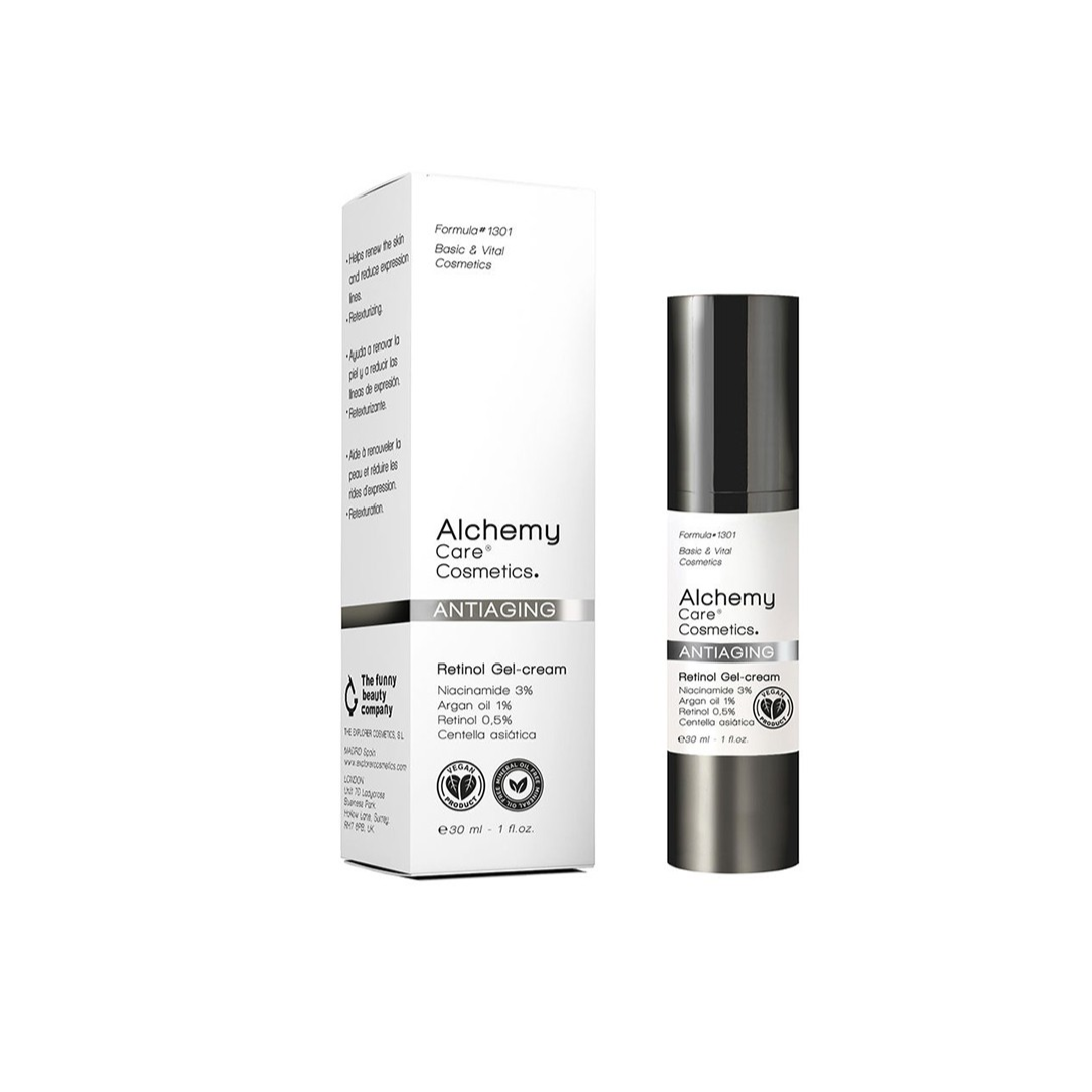 Antiaging Retinol Gel Cream - Alchemy Care Cosmetics