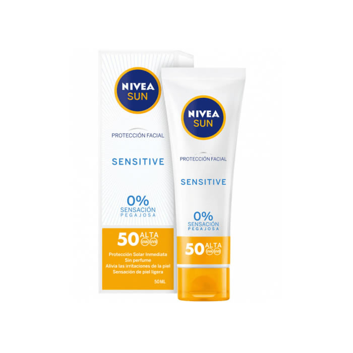 Nivea Sun Facial Sensitive Spf50 50ml